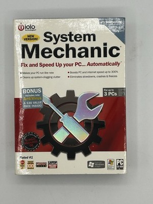 IOLO System Mechanic Unlimited PC / 1 Year Fix And Speed Up Your PC
