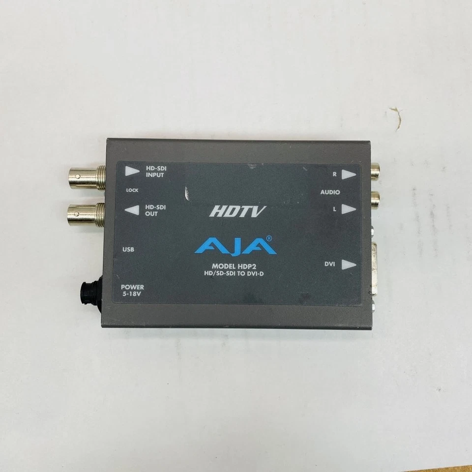 5 x Broadcast HD-SDI to DVI-D HDMI Converter AJA HDP2 1080p 75Hz Display - Image 2 of 4