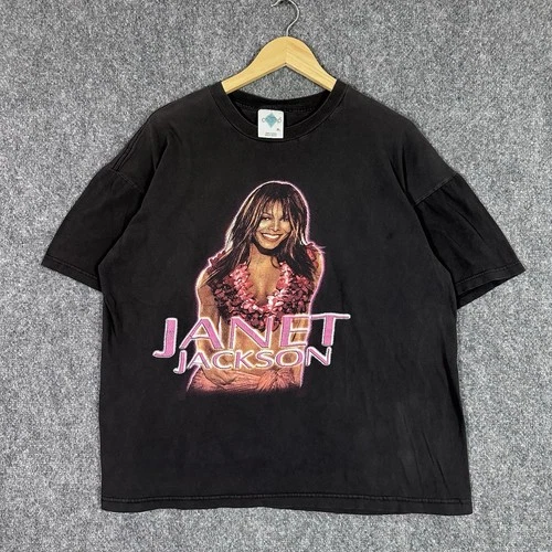 Janet Jackson “All For You” Tour Shirt Rap Tee Sz XL Vintage vintage concert t-shirt, vintage, size XL, single stitch, B+ condition