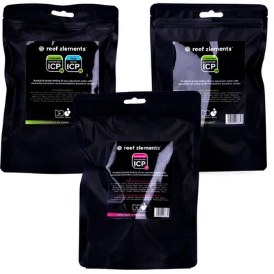 Reef Zlements ICP Saltwater Test Kits Send Off Specialist Testing Aquarium Fish