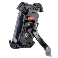 Motorcycle Phone Mount Holder 2025 Dual Vibration Dampener - Phone Grey