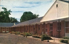 Mattydale, NY New York Alma Motel Tichnor Chrome Original Vintage Postcard