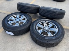 18" Ford F-150 Expedition OEM chrome rims wheels tires MICHELIN NEW