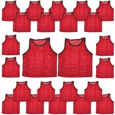 BlueDot Trading Youth Sports Scrimmage Pinnies Training Vest Team Practice