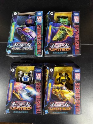 Transformers Legacy United & Evolution Lot of 4 Brand New 