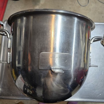 Hobart VMLH30 Genuine Stainless Steel Commercial 30 QT Mixer Mixing Bowl