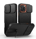 SURITCH Case for iPhone 12 13 14 15 16 Pro Max Plus 16e Series with Camera Cover