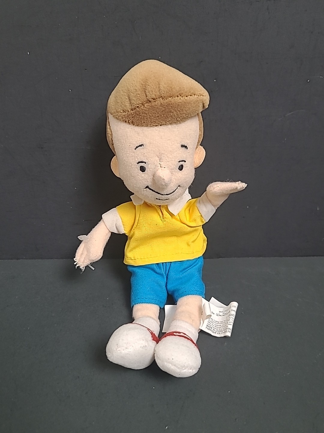 Disney Store Mini Bean Bag Christopher Robin Plush Doll Winn