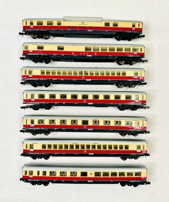 Arnold HN 4508, 4507 7 Stück AKE Rheingold mit Speisewagen Ep. VI Spur N