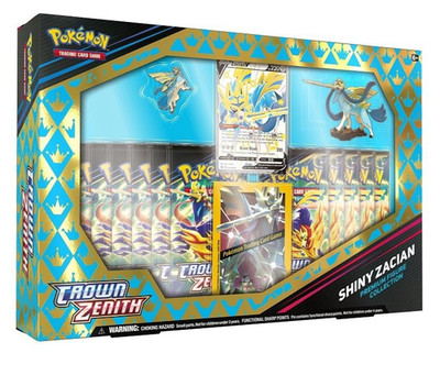Pokemon Crown Zenith Premium Figure Collection Shiny Zacian | englisch