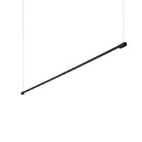 Led Pendelleuchte Yoko, 16W, 3000K, 920Lm, IP20, HöHenverstellbar, Schwarz