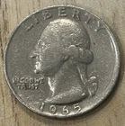 1965 Quarter No Mint Mark Multiple Letter Error Very Rare