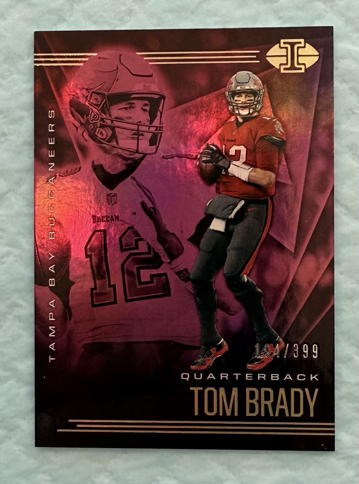 2020 Panini Illusions - Tom Brady #1 Trophy Collection Pink /399