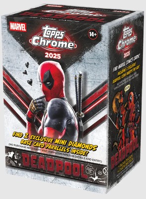 2025 Topps Chrome Marvel Deadpool Value Blaster Box | eBay