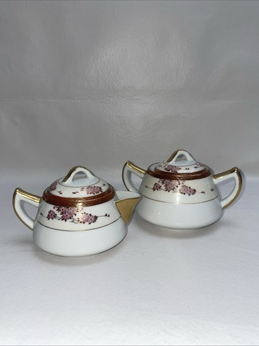 1950s Japanese Soko China Tea Set Hand painted Cherry Blossom - Picture 8 of 15