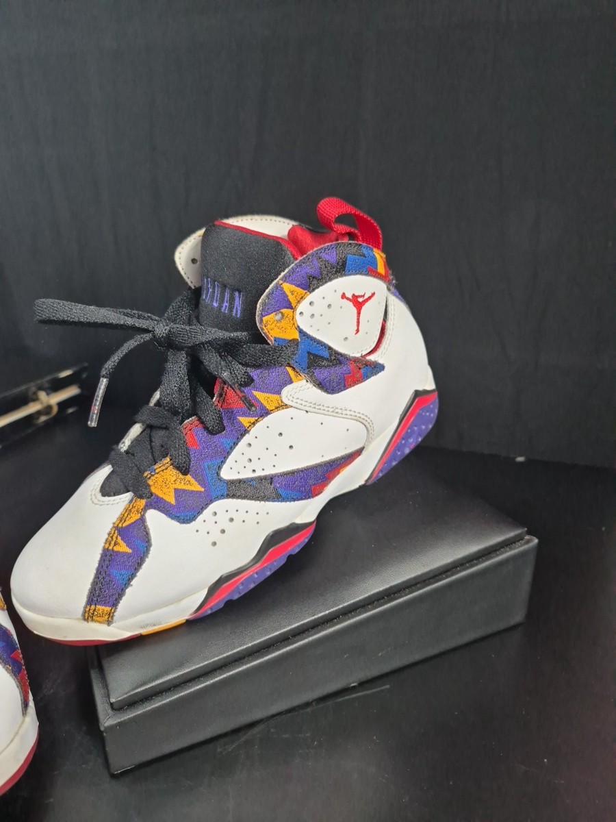 Nike Air Jordan 7 VII Retro Ugly Sweater Multicolor size 2.5