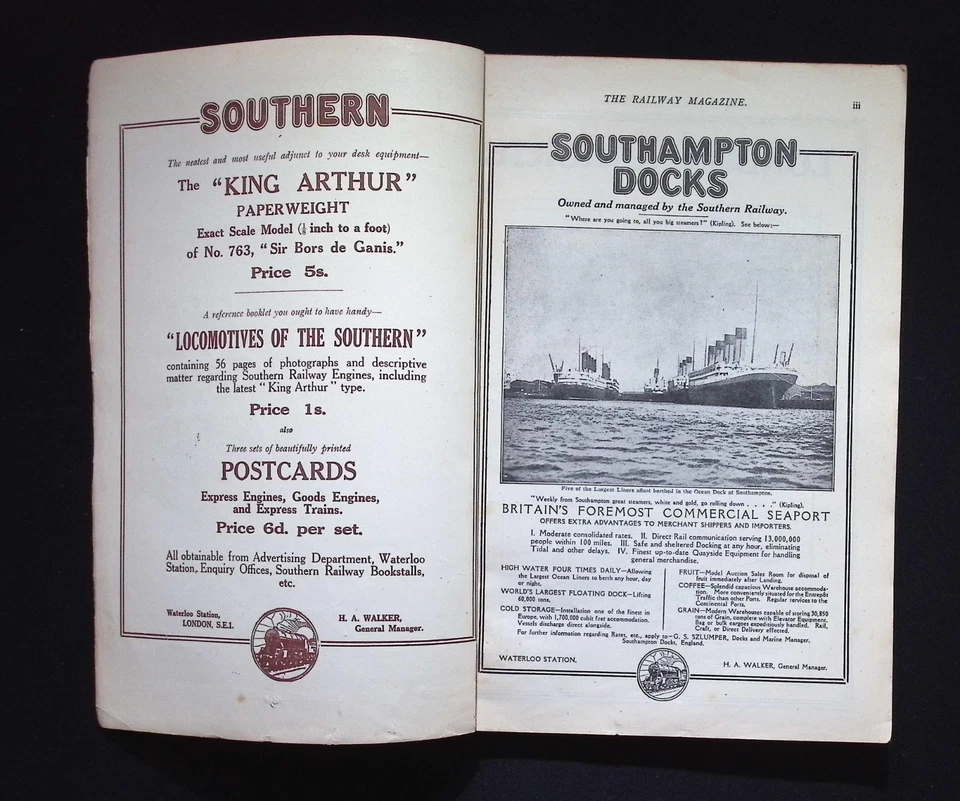 The Railway Magazine April 1927 Vol LX No 358 – Transport & Travel Monthly - Image 4 of 4