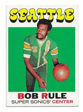 1971-72 Topps #40 Bob Rule, Seattle Supersonics