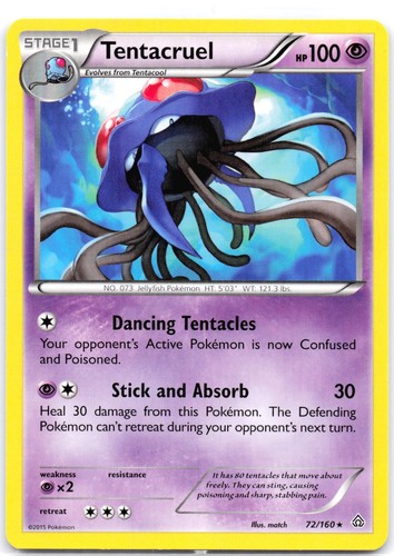 Tentacruel 72/160 Primal Clash LP