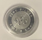 1oz 999 Fine Silver Pamp Round In Capsule