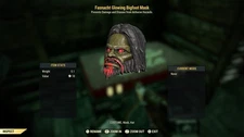 Fallout 76 Glowing Bigfoot Mask (for Xbox Only)