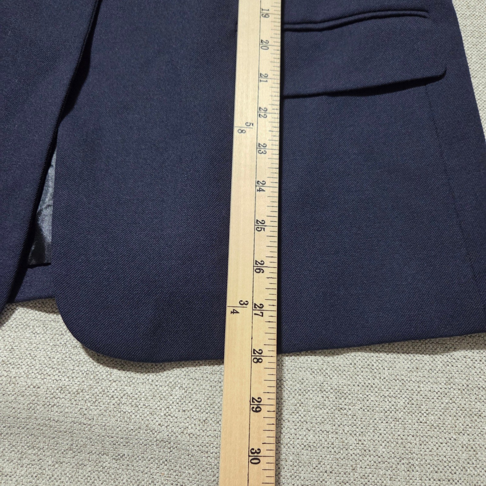 Pendleton Blazer Navy Blue Single Button Secretar… - image 7