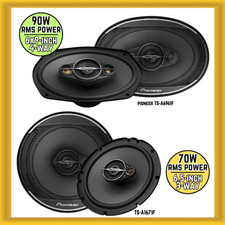PIONEER 6.5" 3-WAY COAX SPEAKERS PLUS 6" x 9" 4-WAY COAXIAL CAR AUDIO SPEAKERS