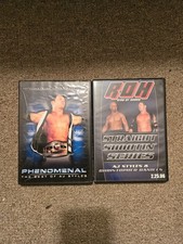 A.J. Styles 2 DVD lot with ROH Shoot Interview - Wrestling AWA ECW WCW WWE