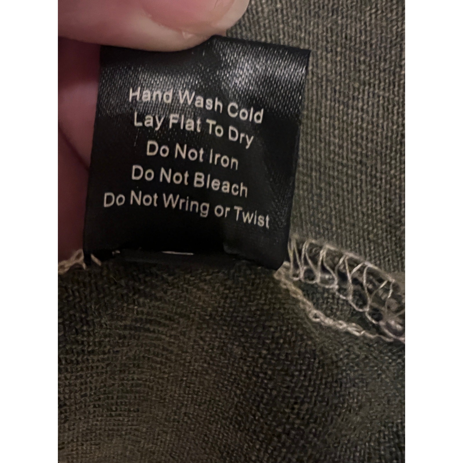 POL Patchwork Embroidered Button Down Raw Hem Dis… - image 13