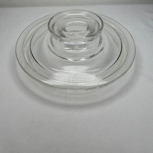 Vintage Pyrex Flameware Percolator Glass Coffee Pot LID ONLY 7756-C 6 Cup