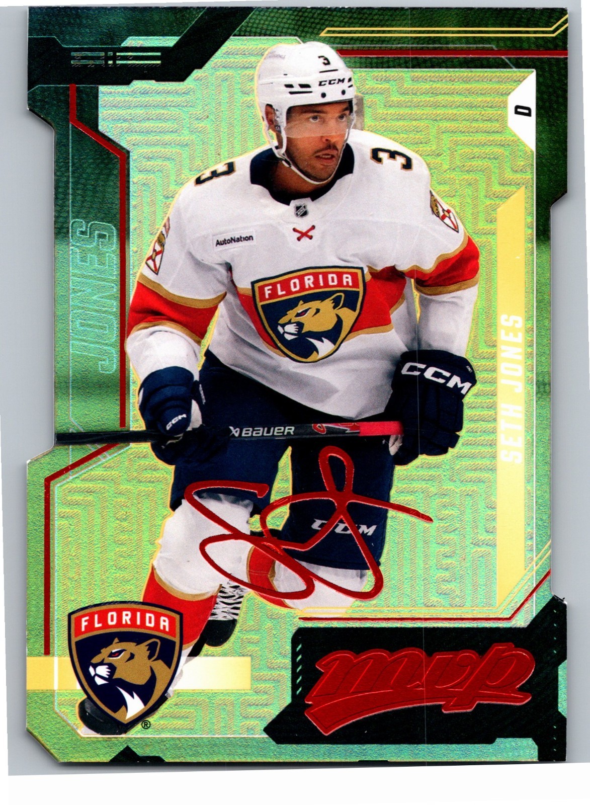 2026-27 Upper Deck MVP Seth Jones Color And Contours Gold #/250 Panthers