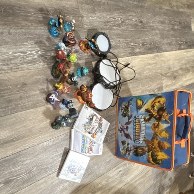 Skylanders Lot Figures w/ Portals Wii Skylanders Spyro s Adventure Carry Case