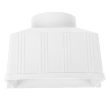 PVC Rechteckiger Downspout für Regenwassersammlung und Ernte von Regenrinne