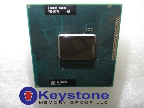Intel Core i7-2640M 2.8GHz Dual-Core Mobile Laptop CPU SR03R Socket G2 *KM