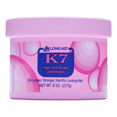 2 Pack Long-Aid K7 Hair and Scalp Conditioner by Ampro for Women - 8 oz Conditio