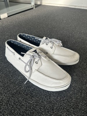 sperry top sider Herrenschuh Bootschuh Neu Größe 47 Weiß