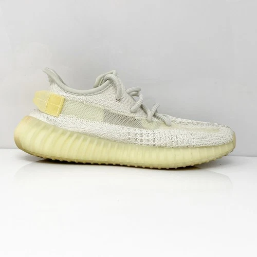 Adidas Mens Yeezy Boost 350 V2 GY3438 White Running Shoes Sneakers Size 5.5