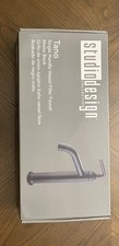Studio Design Tano Vessel Sink Faucet Single Handle Matte Black Bathroom NEW