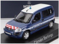 NOREV 155713 CITROEN - BERLINGO GENDARMERIE DOG TEAM 2007 - BLUE - 1/43