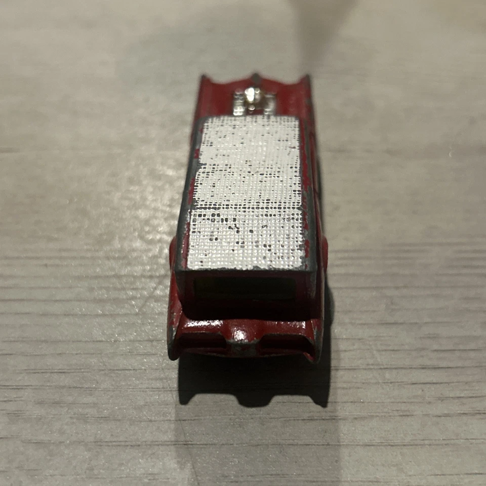 The Monkees Monkeemobile Husky Red 1960s Diecast Car Corgi Vintage - Image 4 of 4