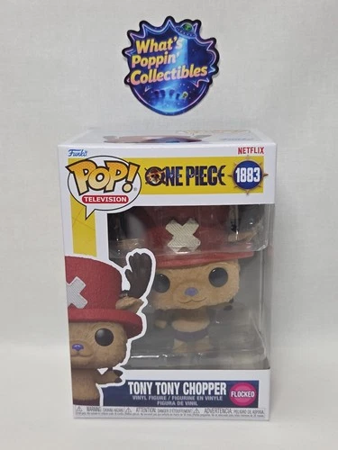 Funko Pop! Vinyl: One Piece - Tony Tony Chopper (Flocked) #1883 Ships With Prote