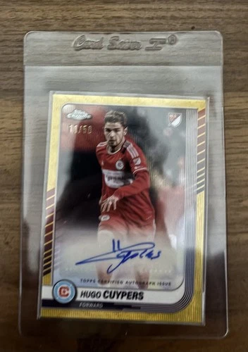 2025 Topps Chrome MLS Soccer Gold Wave Refractor Hugo Cuypers #CA-HC