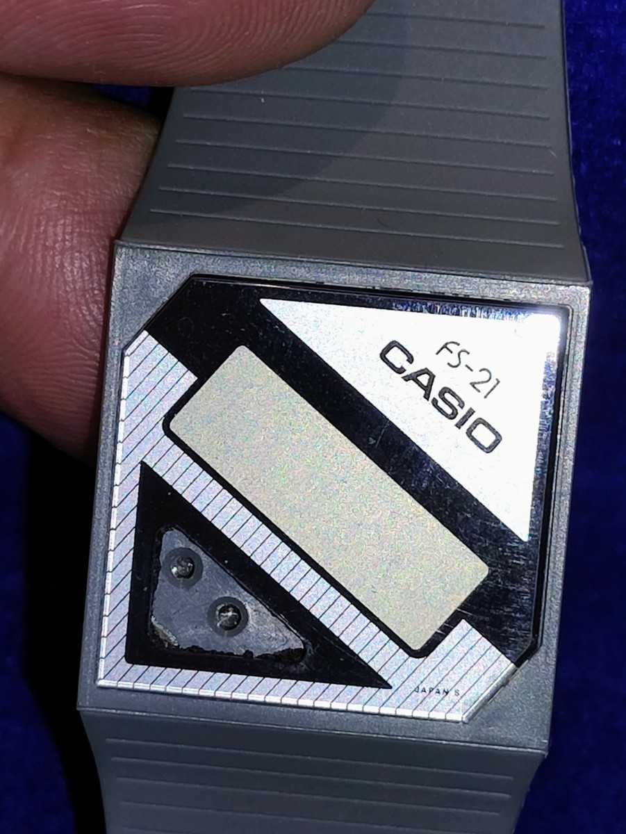 Rare Vintage Casio FS-21 Digital Film Watch Module 465 - 1980s For