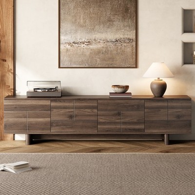 FUNIDEE 78inch TV Stand for TVs Up to 85'' Entertainment Center Living Room