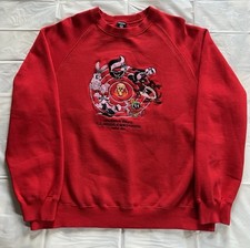 Vintage 1997 Warner Bros. Classic Cartoons Crewneck Sweatshirt Embroidered Sz M