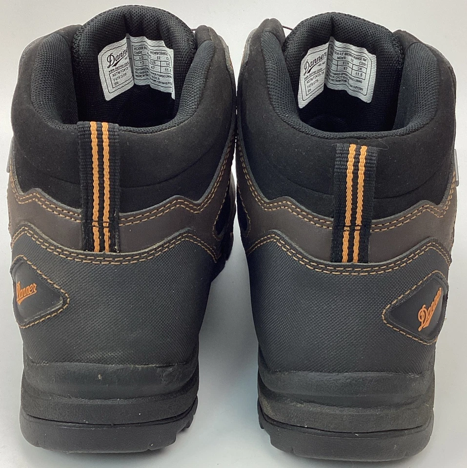 Danner Vicious BOA Men's 4.5" Leather GTX Comp Toe Work Boots Brown Size 12 EE - Image 4 of 4