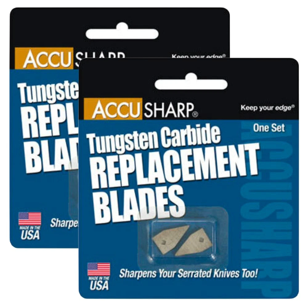 AccuSharp Blades Replacement Tungsten Carbide Blades for Knife Sharpener | 2 Pac
Opens in a new wind
