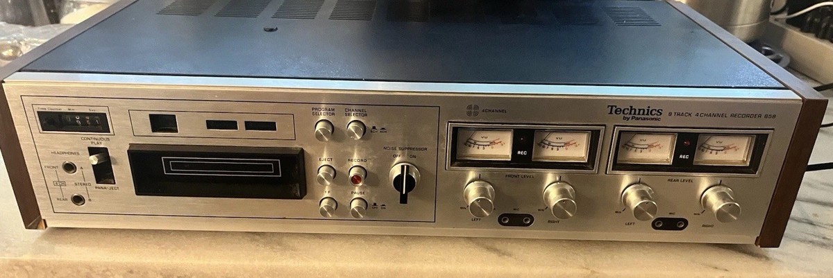 Technics by Panasonic Rs-858us 8-track 4ch Quad Recording