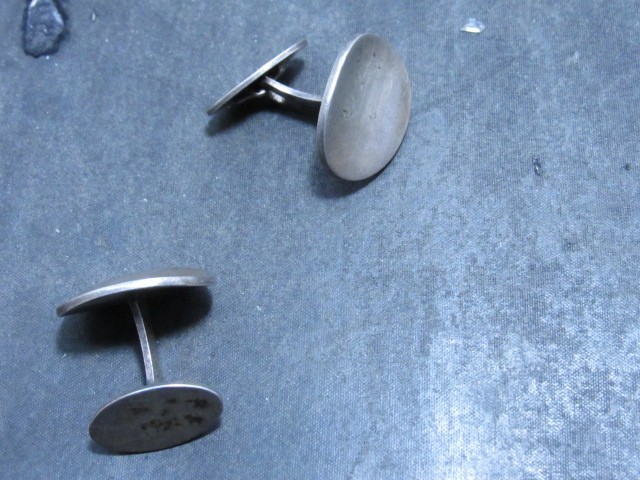Denmark sterling silver cufflinks - image 9