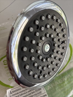 Niagara SAVA Ultra High Efficiency Showerhead Chrome Finish, 1.5 GPM/5.7 LPM Max